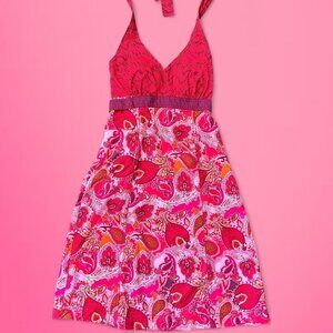 Vintage Y2K Athleta halter dress